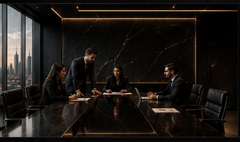 Equipe da Veltrix em uma reunião estratégica